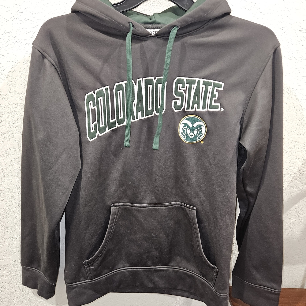 Majestic Colorado State Dark Gray Hoodie